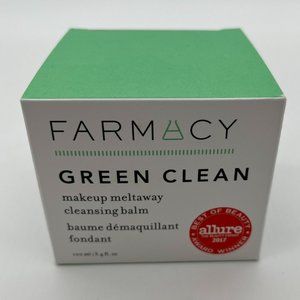 Farmacy Green Clean Makeup remover dented box